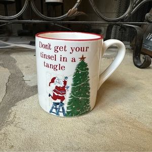 New Christmas Santa Clause Don’t Get Your Tinsel in a Tangle Coffee Mug